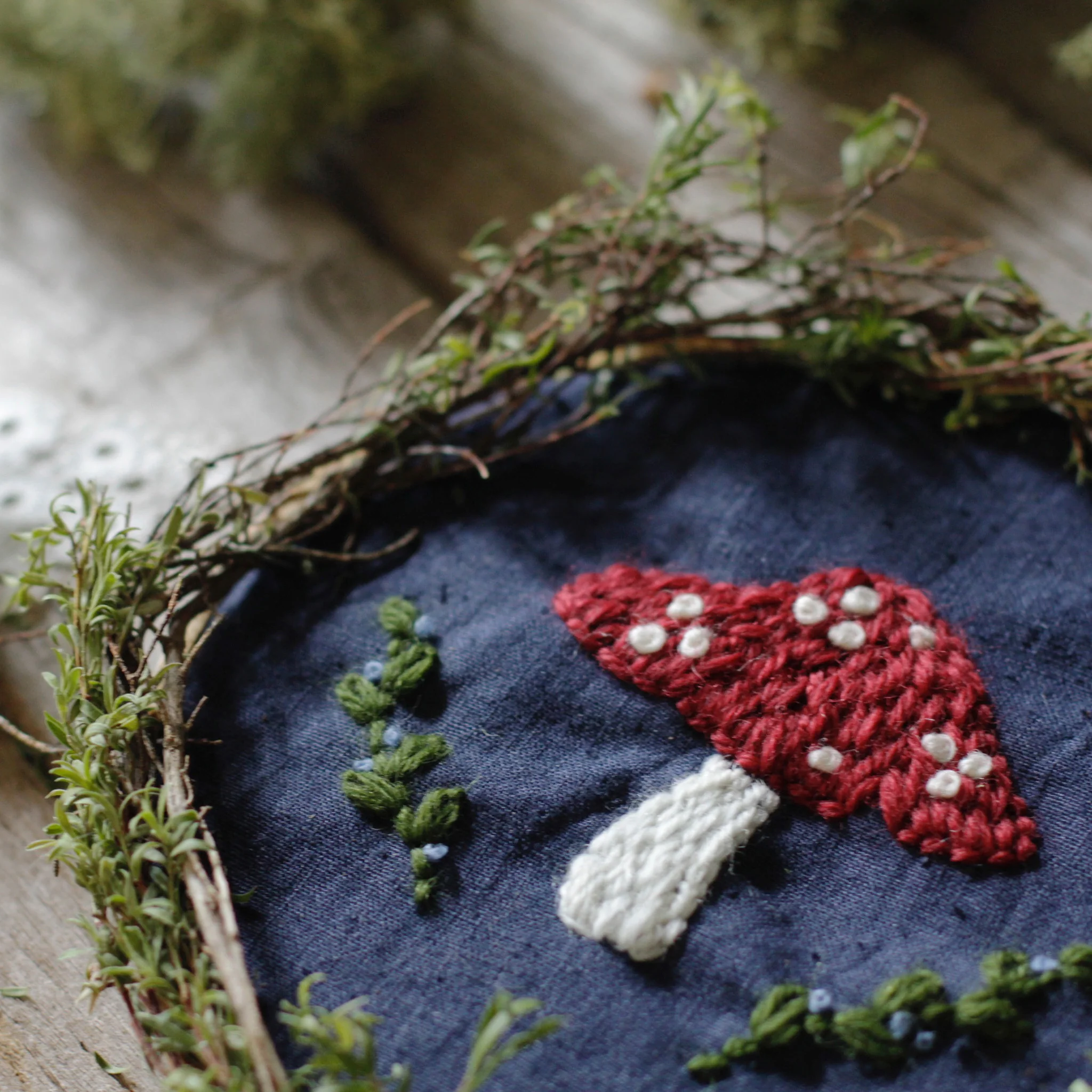 Toadstool Embroidery Pattern - Image 4