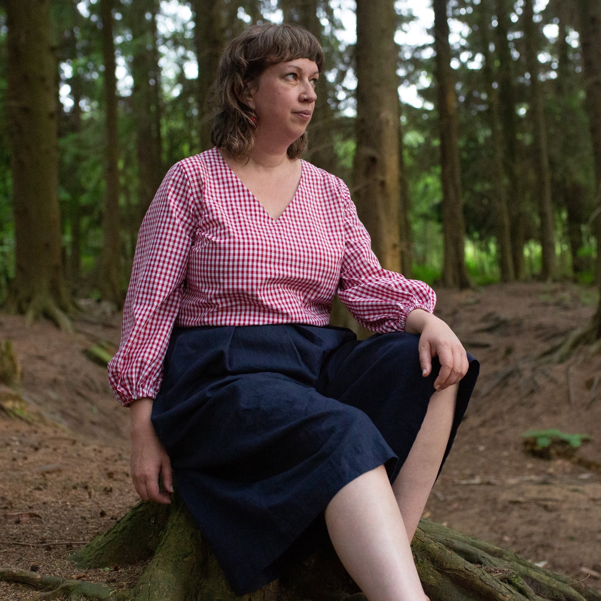 Vista Top Sewing Pattern - Women's/Curved Fit - Image 16