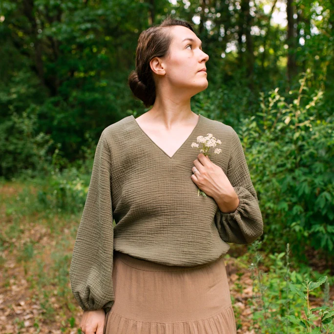 Vista Top Sewing Pattern - Women's/Curved Fit - Image 17