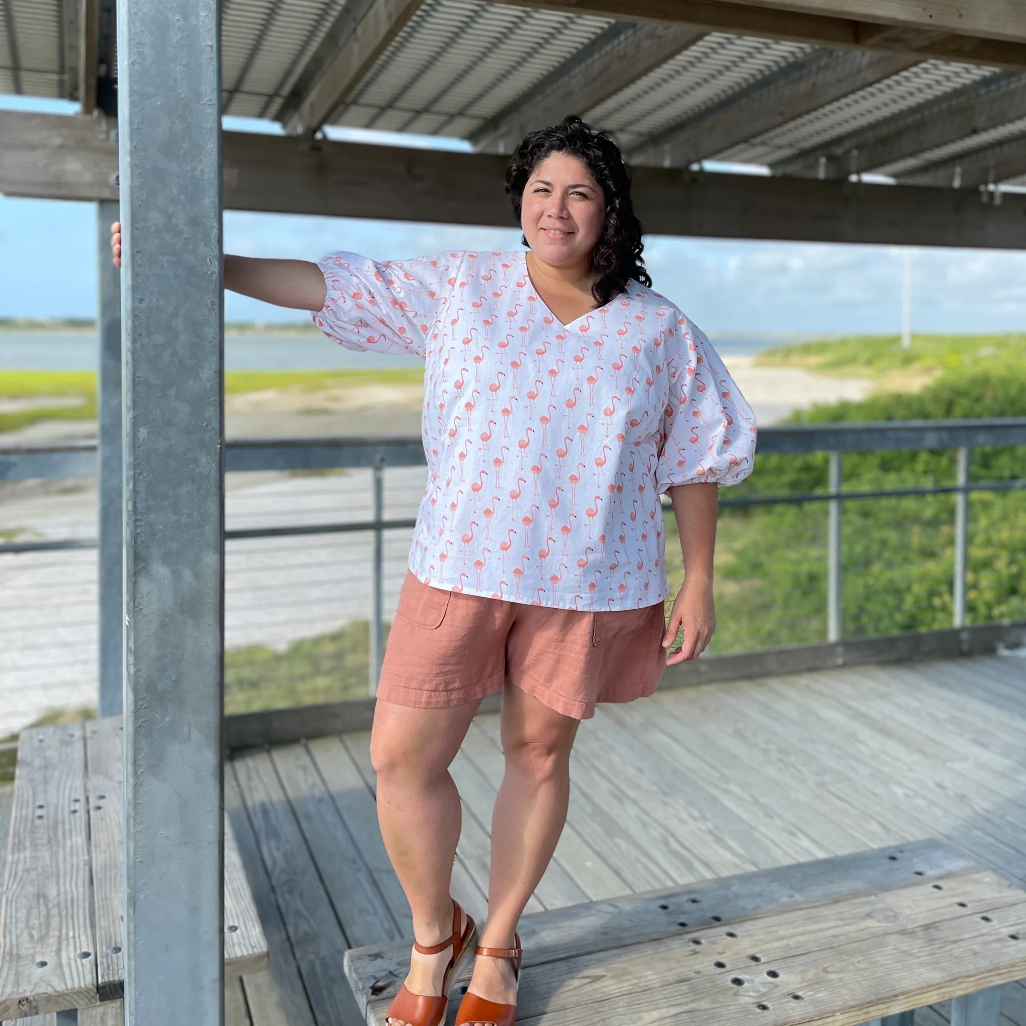 Vista Top Sewing Pattern - Women's/Curved Fit - Image 8