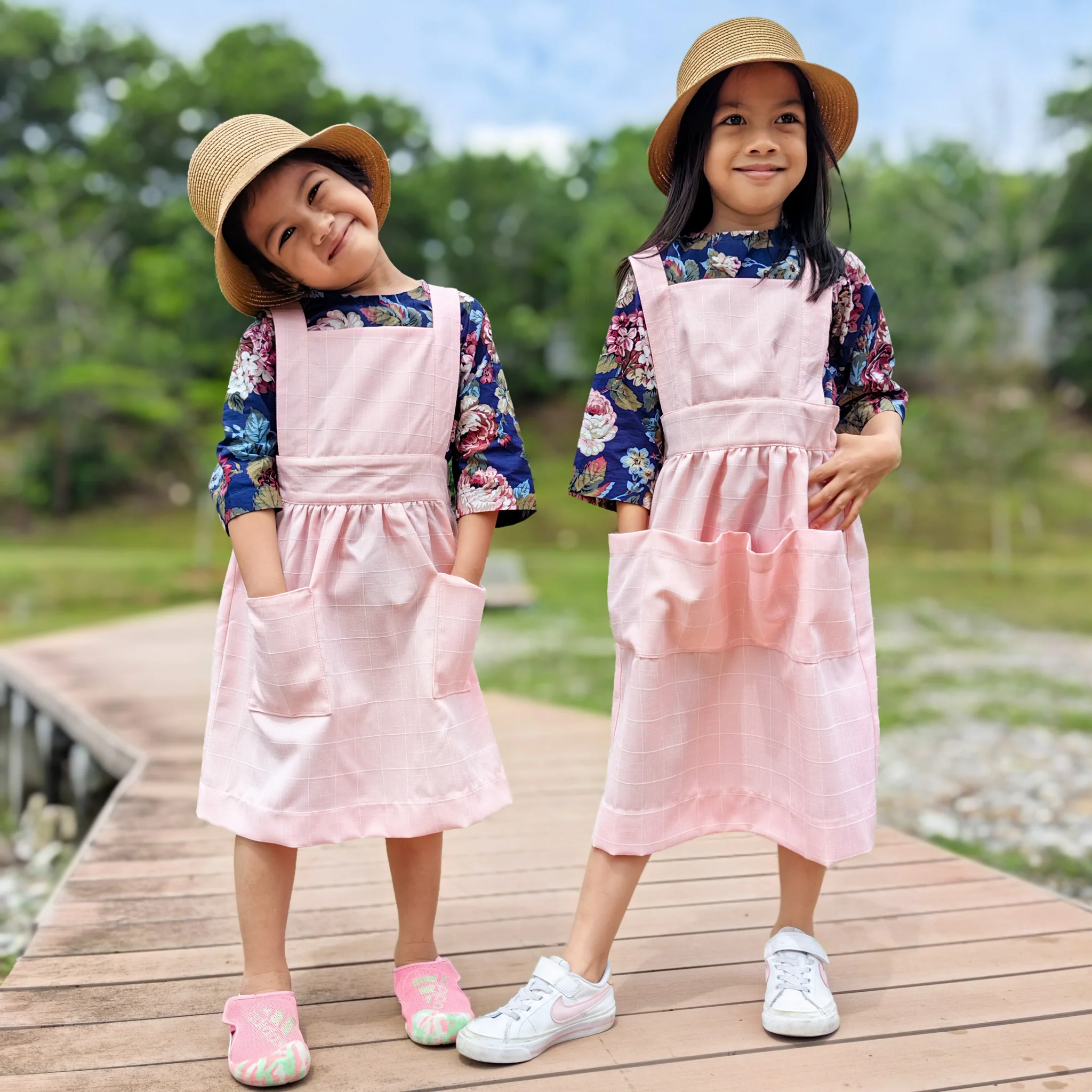Wildflower Pinafore Sewing Pattern - Child - Image 12