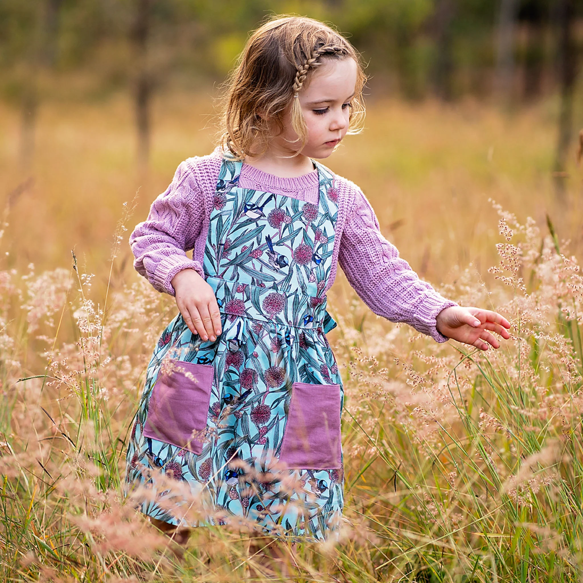 Wildflower Pinafore Sewing Pattern - Child - Image 6