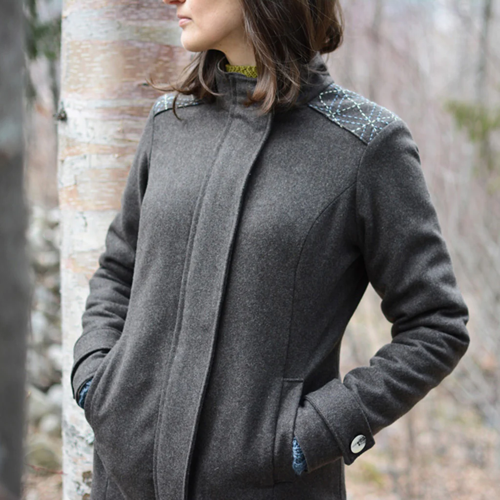 Forester Coat Sewing Pattern - Women's/Curved Fit - Image 6