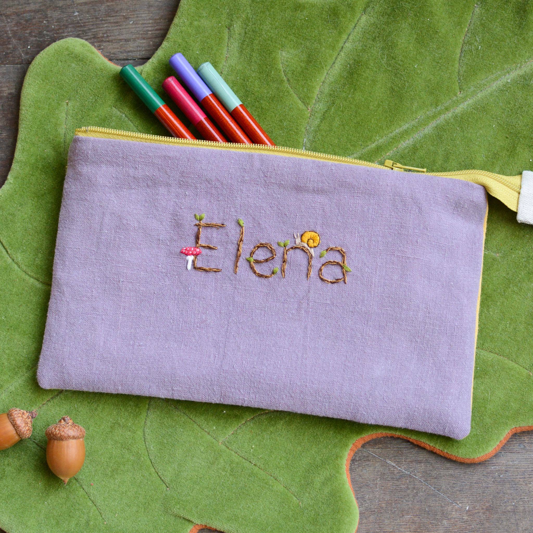 Woodland Alphabet Embroidery Pattern - Image 5